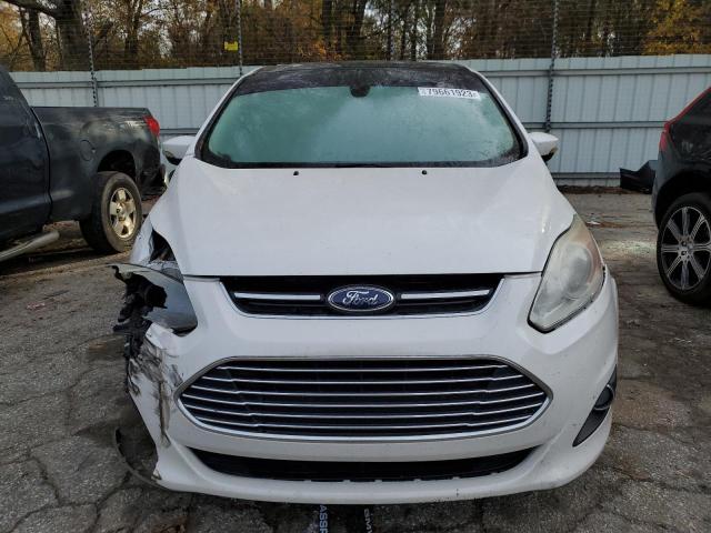 1FADP5BU4DL505236 - 2013 FORD C-MAX SEL WHITE photo 5