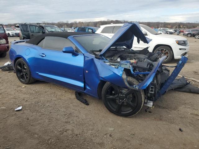 1G1FB3DX0H0111925 - 2017 CHEVROLET CAMARO LT BLUE photo 4