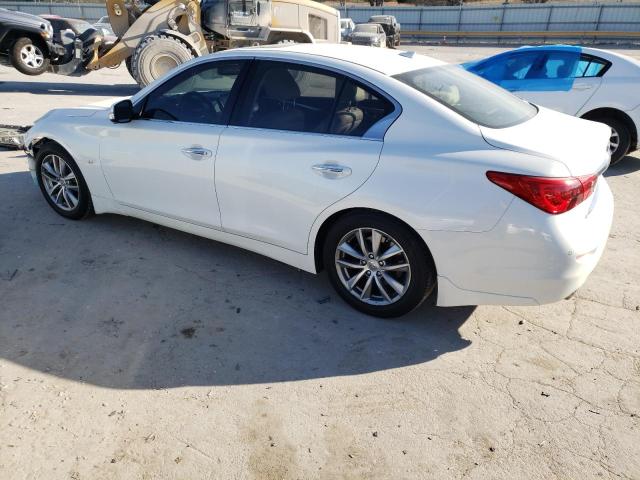 JN1BV7APXEM676571 - 2014 INFINITI Q50 BASE WHITE photo 2