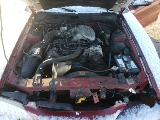 1FAFP4045WF197422 - 1998 FORD MUSTANG RED photo 11