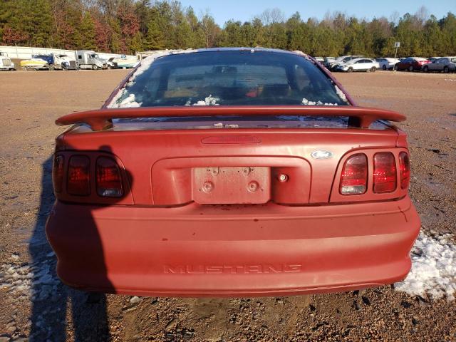 1FAFP4045WF197422 - 1998 FORD MUSTANG RED photo 6