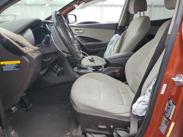 5XYZU3LB2DG116360 - 2013 HYUNDAI SANTA FE S ORANGE photo 7