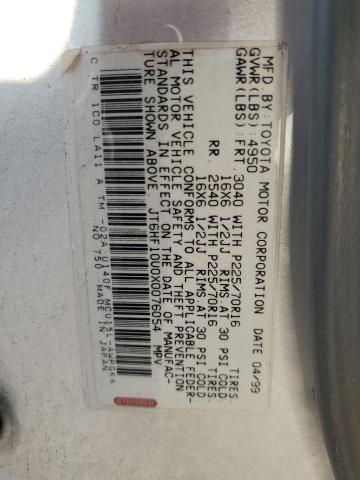 JT6HF10U0X0076054 - 1999 LEXUS RX 300 Gümüş foto 13