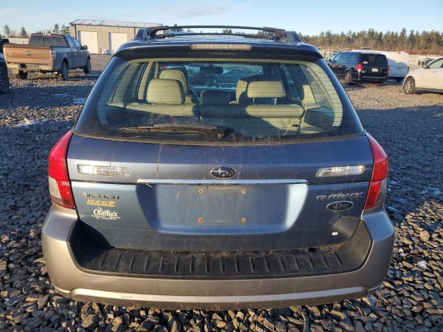 4S4BP62C587360698 - 2008 SUBARU OUTBACK 2.5I LIMITED BLUE photo 6