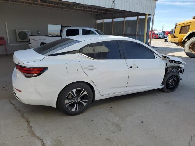 3N1AB8CV1NY216962 - 2022 NISSAN SENTRA SV WHITE photo 3