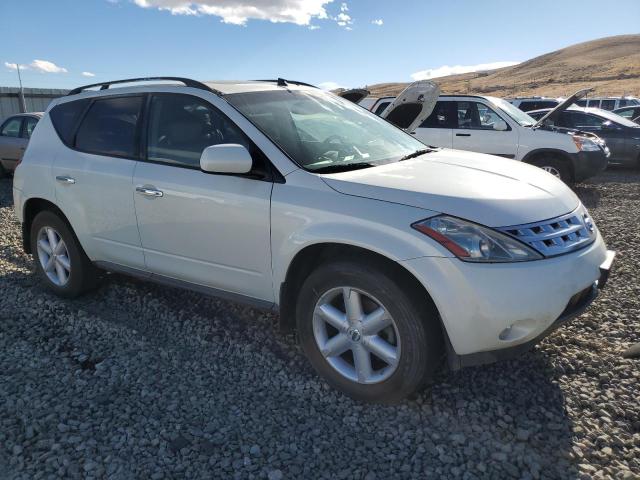 JN8AZ08W73W223855 - 2003 NISSAN MURANO SL WHITE photo 4