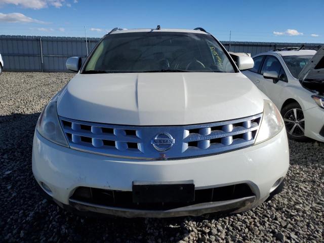 JN8AZ08W73W223855 - 2003 NISSAN MURANO SL WHITE photo 5