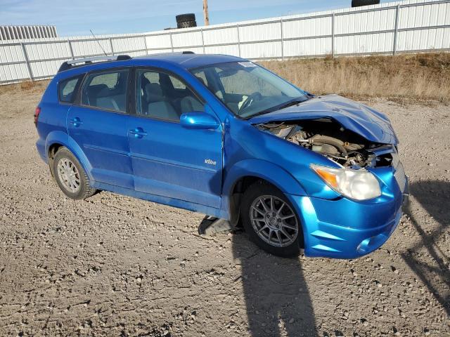 5Y2SL65837Z438146 - 2007 PONTIAC VIBE BLUE photo 4