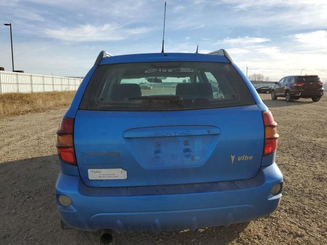 5Y2SL65837Z438146 - 2007 PONTIAC VIBE BLUE photo 6