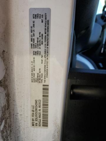 3C6LRVDG0ME543943 - 2021 RAM PROMASTER 2500 HIGH Weiß Foto 13