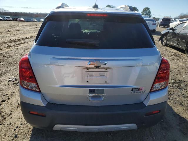 KL7CJLSB7GB537843 - 2016 CHEVROLET TRAX 1LT SILVER photo 6