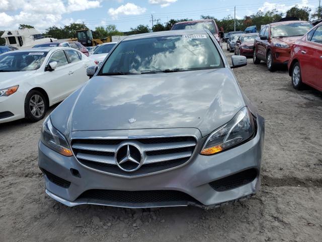 WDDHF5KB5EA801527 - 2014 MERCEDES-BENZ E 350 SILVER photo 5