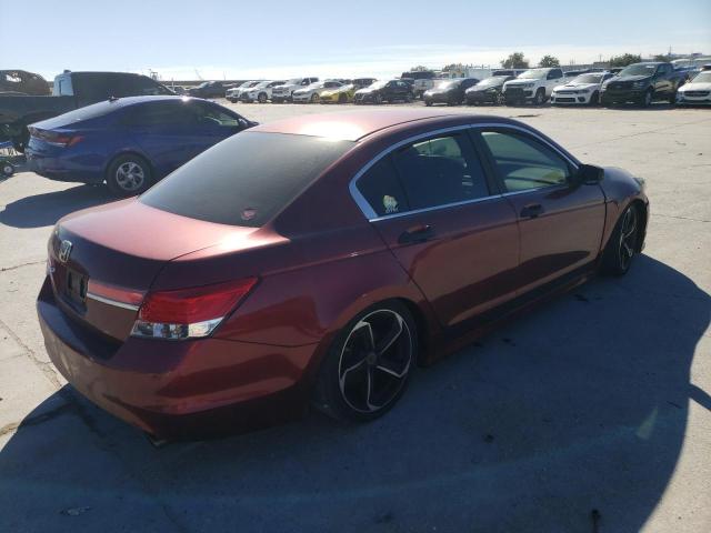 1HGCP2F49BA149973 - 2011 HONDA ACCORD LXP RED photo 3