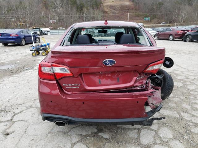 4S3BNAN61J3042335 - 2018 SUBARU LEGACY 2.5I LIMITED MAROON photo 6