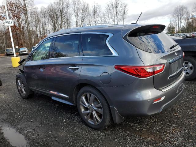 5N1AL0MM2FC511639 - 2015 INFINITI QX60 GRAY photo 2