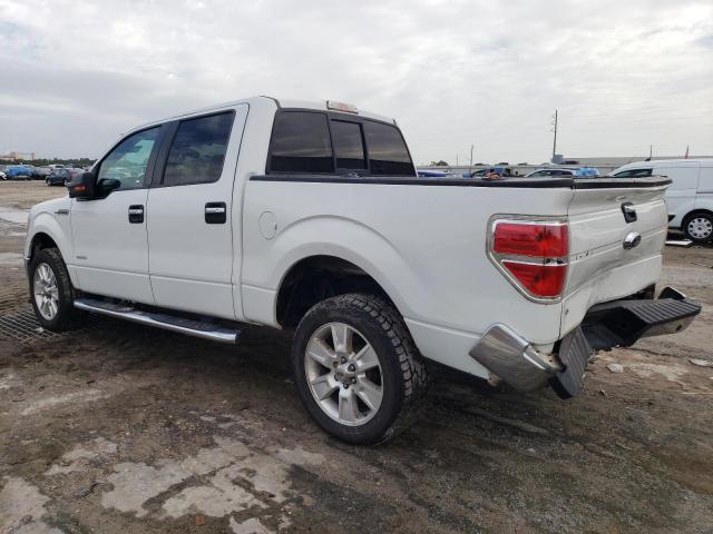 1FTFW1ET9DFD00463 - 2013 FORD F150 SUPERCREW WHITE photo 2