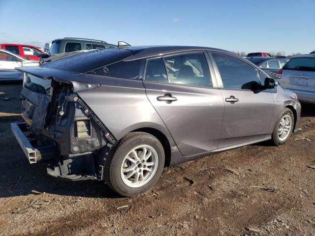 JTDKARFU6G3518630 - 2016 TOYOTA PRIUS GRAY photo 3