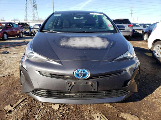 JTDKARFU6G3518630 - 2016 TOYOTA PRIUS GRAY photo 5