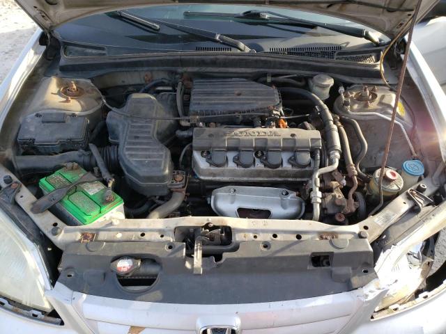 2HGES16113H557300 - 2003 HONDA CIVIC DX SILVER photo 11