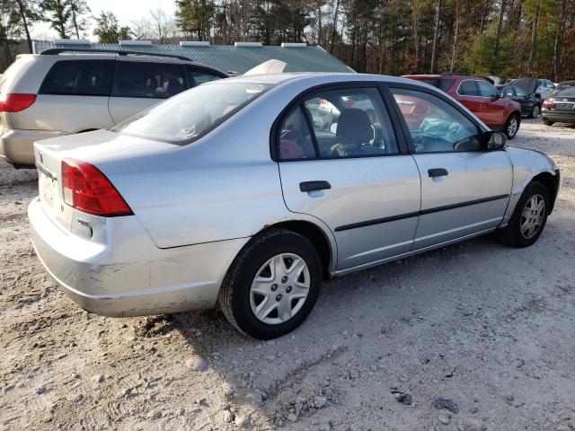 2HGES16113H557300 - 2003 HONDA CIVIC DX SILVER photo 3