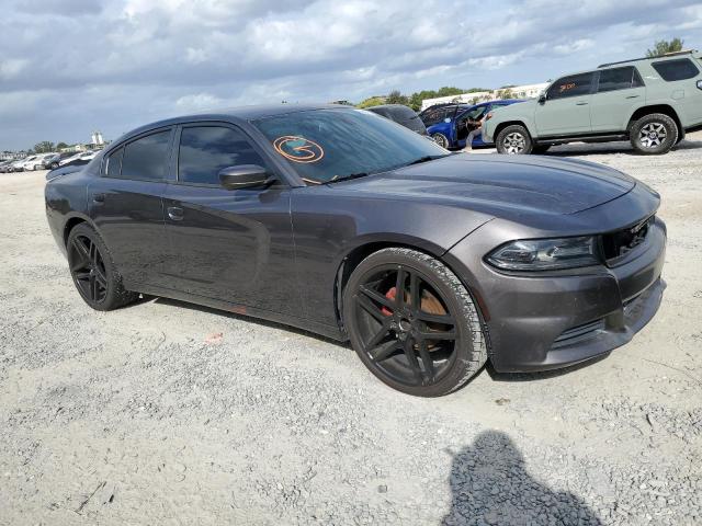 2C3CDXBGXGH109449 - 2016 DODGE CHARGER SE GRAY photo 4