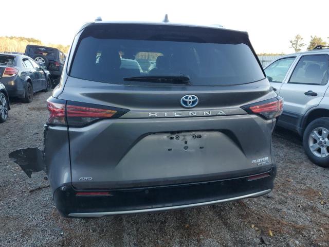 5TDESKFC7MS028474 - 2021 TOYOTA SIENNA LIMITED SILVER photo 6