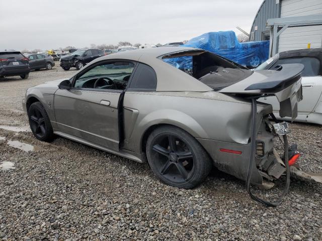 1FAFP40452F106305 - 2002 FORD MUSTANG GRAY photo 2