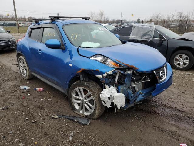 JN8AF5MV0CT111466 - 2012 NISSAN JUKE S BLUE photo 4