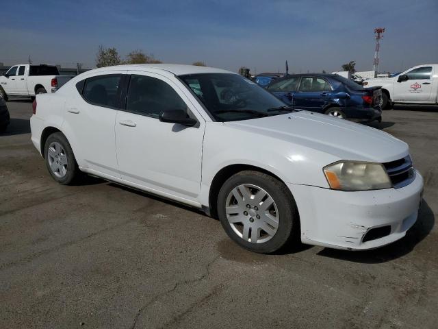 1C3CDZAB6CN310669 - 2012 DODGE AVENGER SE WHITE photo 4