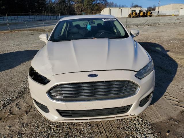 3FA6P0H78ER340582 - 2014 FORD FUSION SE WHITE photo 5