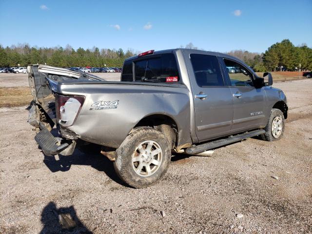 1N6BA07B17N219606 - 2007 NISSAN TITAN XE GRAY photo 3