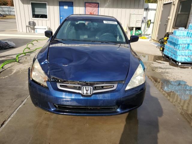 1HGCM56405A153313 - 2005 HONDA ACCORD LX BLUE photo 5