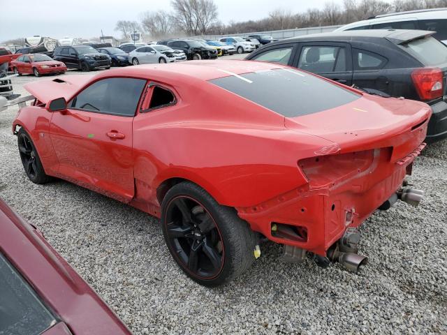 1G1FH1R73G0133251 - 2016 CHEVROLET CAMARO SS RED photo 2