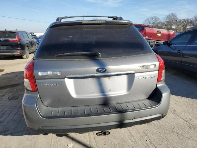 4S4BP62C687352903 - 2008 SUBARU OUTBACK 2.5I LIMITED GRAY photo 6