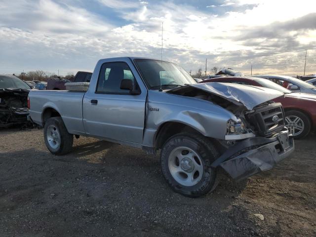 1FTYR10D04PB45019 - 2004 FORD RANGER SILVER photo 4