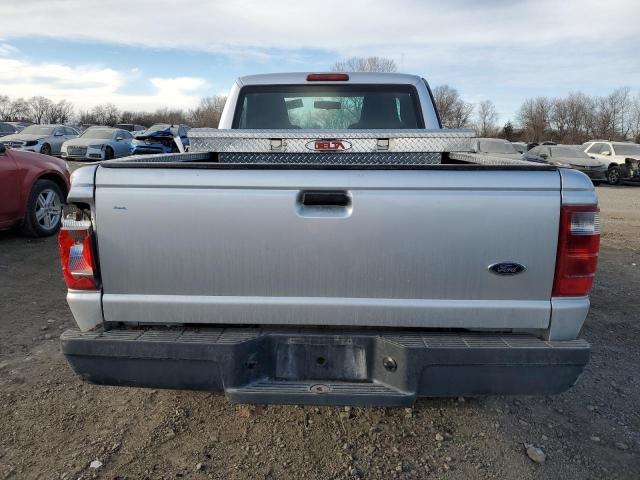 1FTYR10D04PB45019 - 2004 FORD RANGER SILVER photo 6