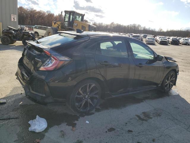 SHHFK7H4XJU415560 - 2018 HONDA CIVIC SPORT BLACK photo 3