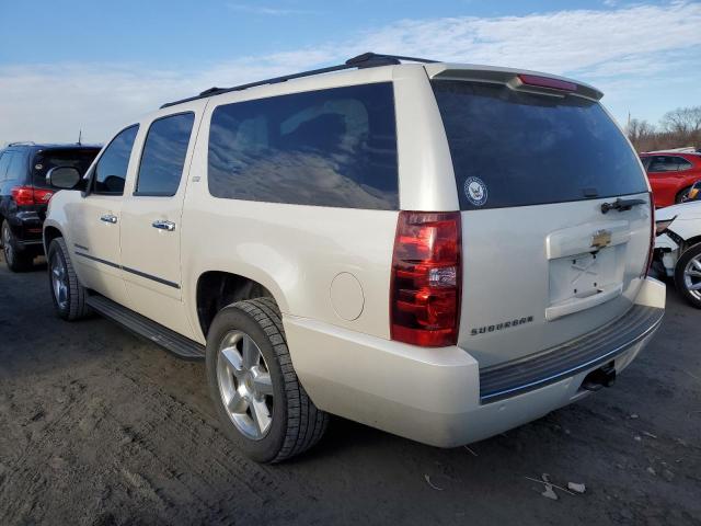 1GNSCKE01CR275646 - 2012 CHEVROLET SUBURBAN C1500 LTZ WHITE photo 2