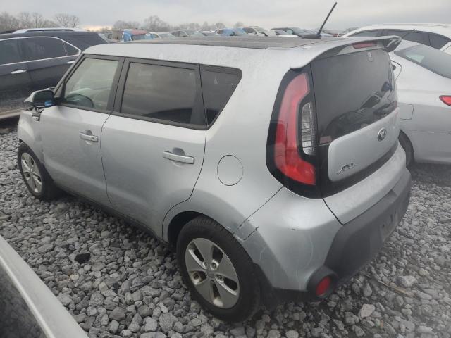 KNDJN2A26E7706129 - 2014 KIA SOUL SILVER photo 2