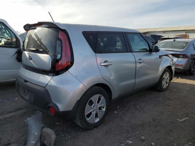 KNDJN2A26E7706129 - 2014 KIA SOUL SILVER photo 3