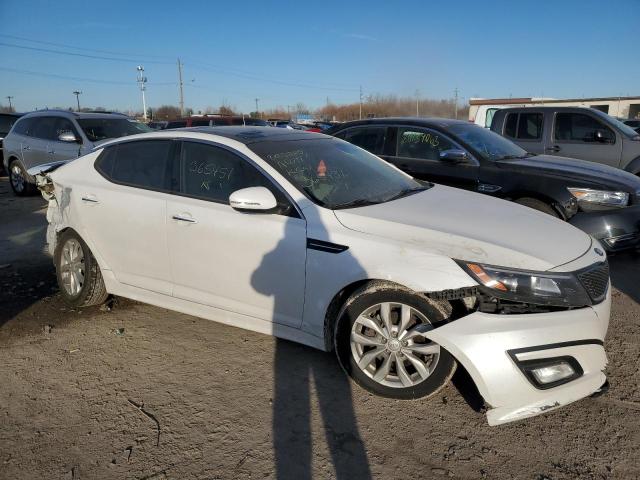 5XXGN4A70FG365451 - 2015 KIA OPTIMA EX WHITE photo 4