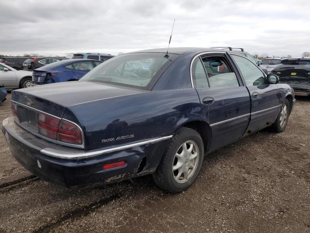 1G4CW54K924125929 - 2002 BUICK PARK AVENU BLUE photo 3