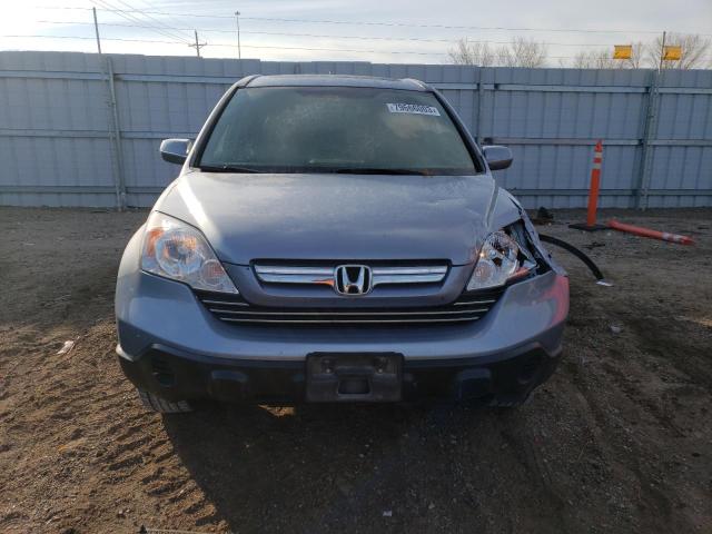 5J6RE487X9L036446 - 2009 HONDA CR-V EXL BLUE photo 5