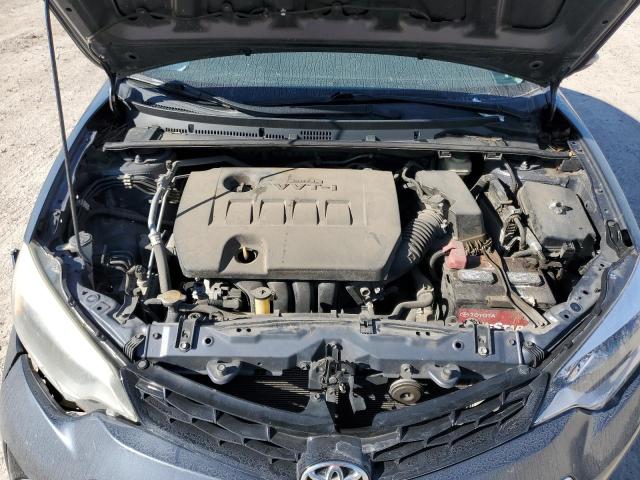 5YFBURHE6FP297601 - 2015 TOYOTA COROLLA L BLUE photo 11