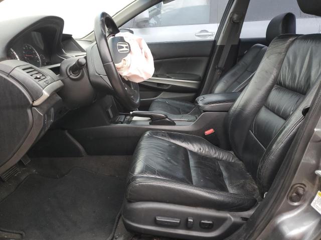 1HGCP26839A200025 - 2009 HONDA ACCORD EXL GRAY photo 7