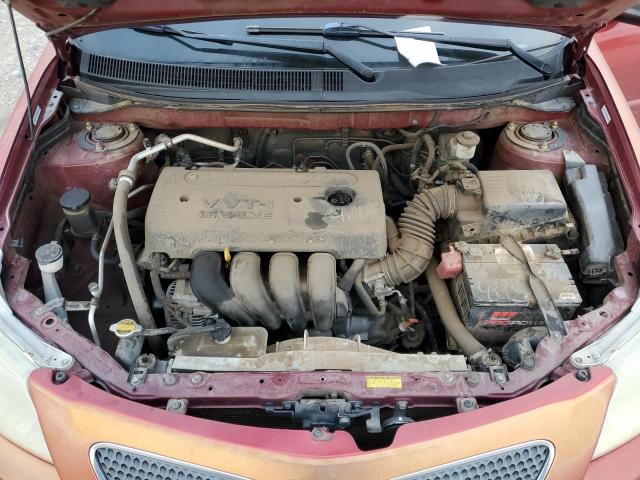 5Y2SL65886Z402919 - 2006 PONTIAC VIBE ORANGE photo 11