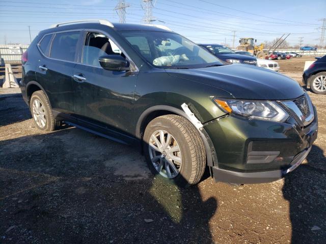 5N1AT2MVXLC754745 - 2020 NISSAN ROGUE S GREEN photo 4