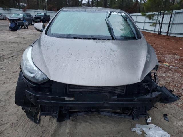 5NPDH4AE1EH480619 - 2014 HYUNDAI ELANTRA SE GRAY photo 5