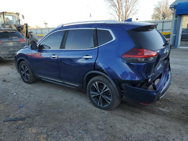 JN8AT2MV2JW321537 - 2018 NISSAN ROGUE S BLUE photo 2