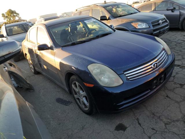 JNKCV51E34M113038 - 2004 INFINITI G35 BLUE photo 4